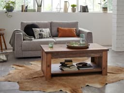 FORTE Couchtisch Clif | Braun