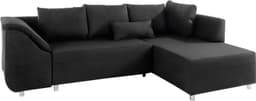 COLLECTION AB Ecksofa Sally L-Form | Schwarz