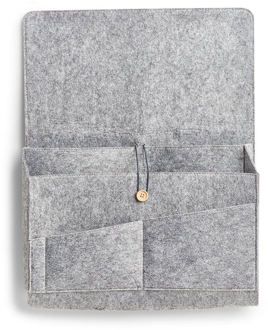 Zeller Present Aufbewahrungstasche Couch-Organizer | Grau