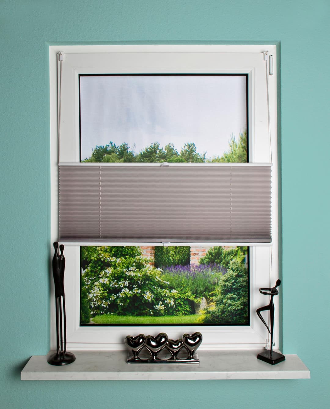 HOME WOHNIDEEN Plissee NOLAN | Grau