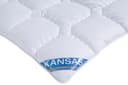 fan Microfaserbettdecke + Kopfkissen Kansas | Weiß 3