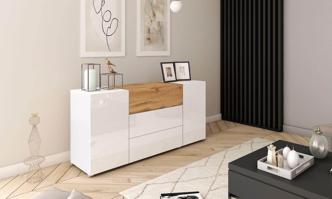 Home affaire Sideboard BERLIN | Weiß