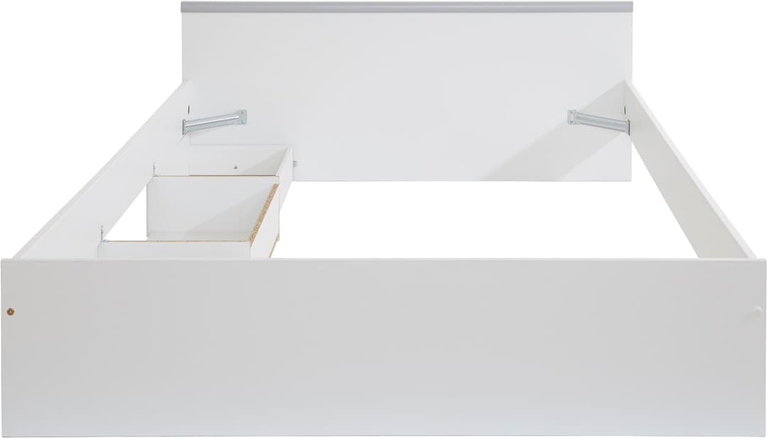Parisot Funktionsbett Stauraumbett | Weiß