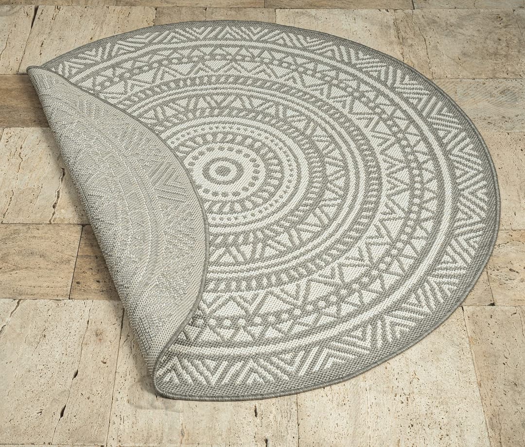 the carpet Teppich Mistra | Grau