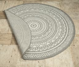 the carpet Teppich Mistra | Grau