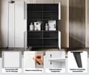 Home affaire Highboard Phuket | Schwarz 3