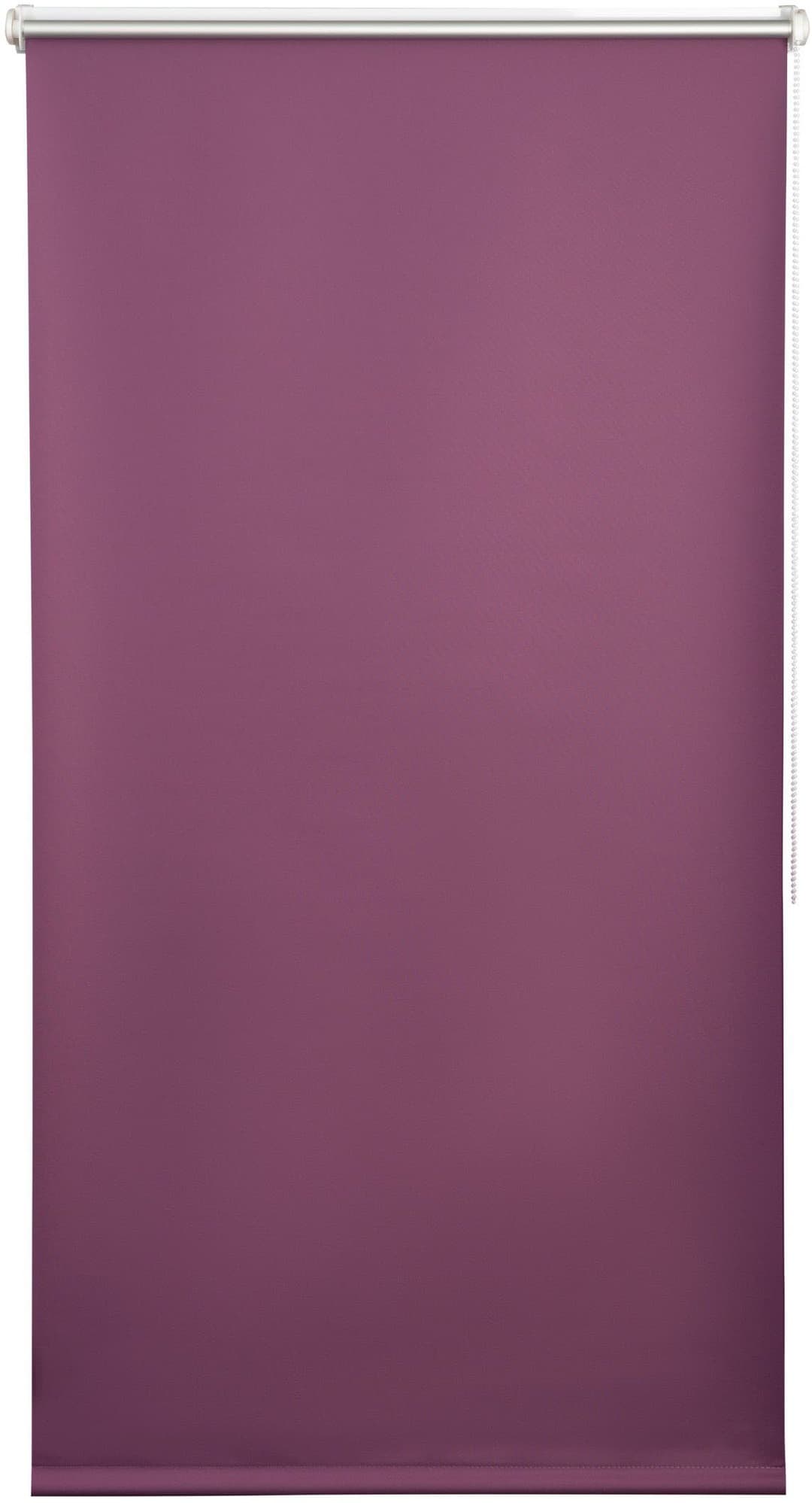 Seitenzugrollo Thermo Klemmfix-Rollo | Lila
