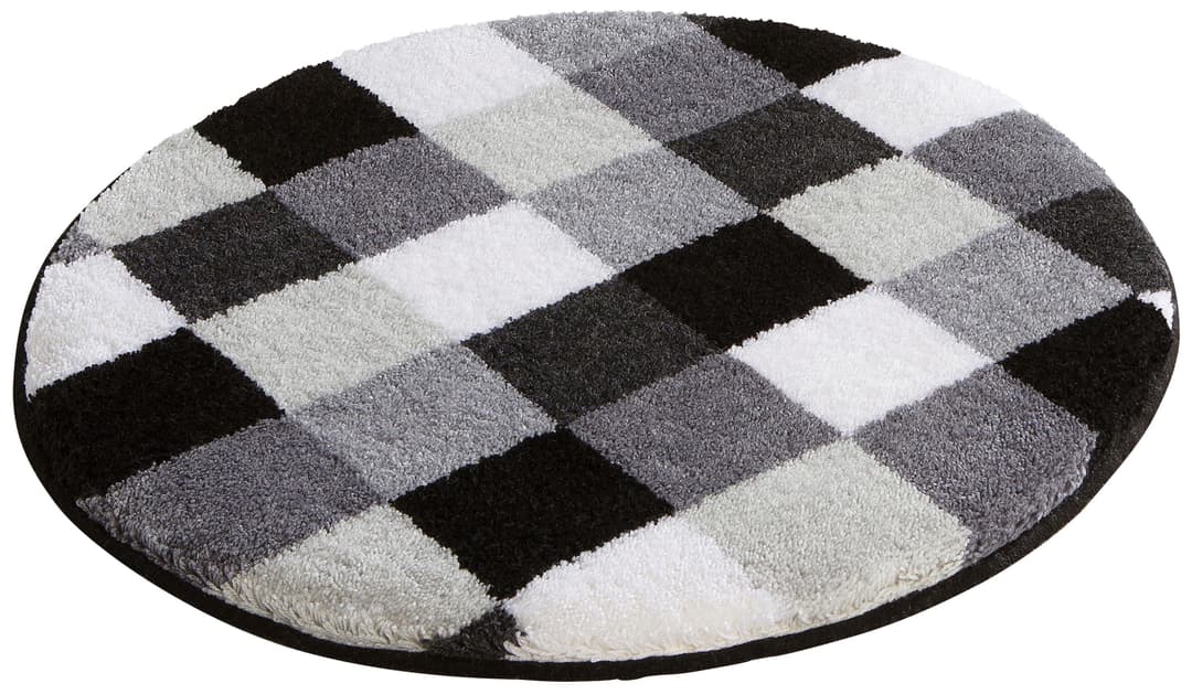 Grund Badematte Mosaik | Grau