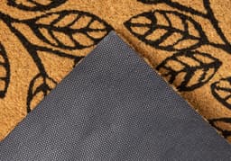 HANSE Home Fußmatte Leafs | Braun