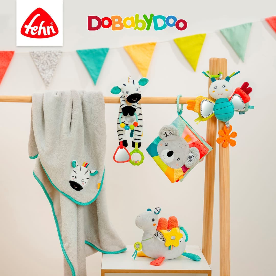 Fehn Schmusetuch DoBabyDoo Fuchs Deluxe | Mehrfarbig