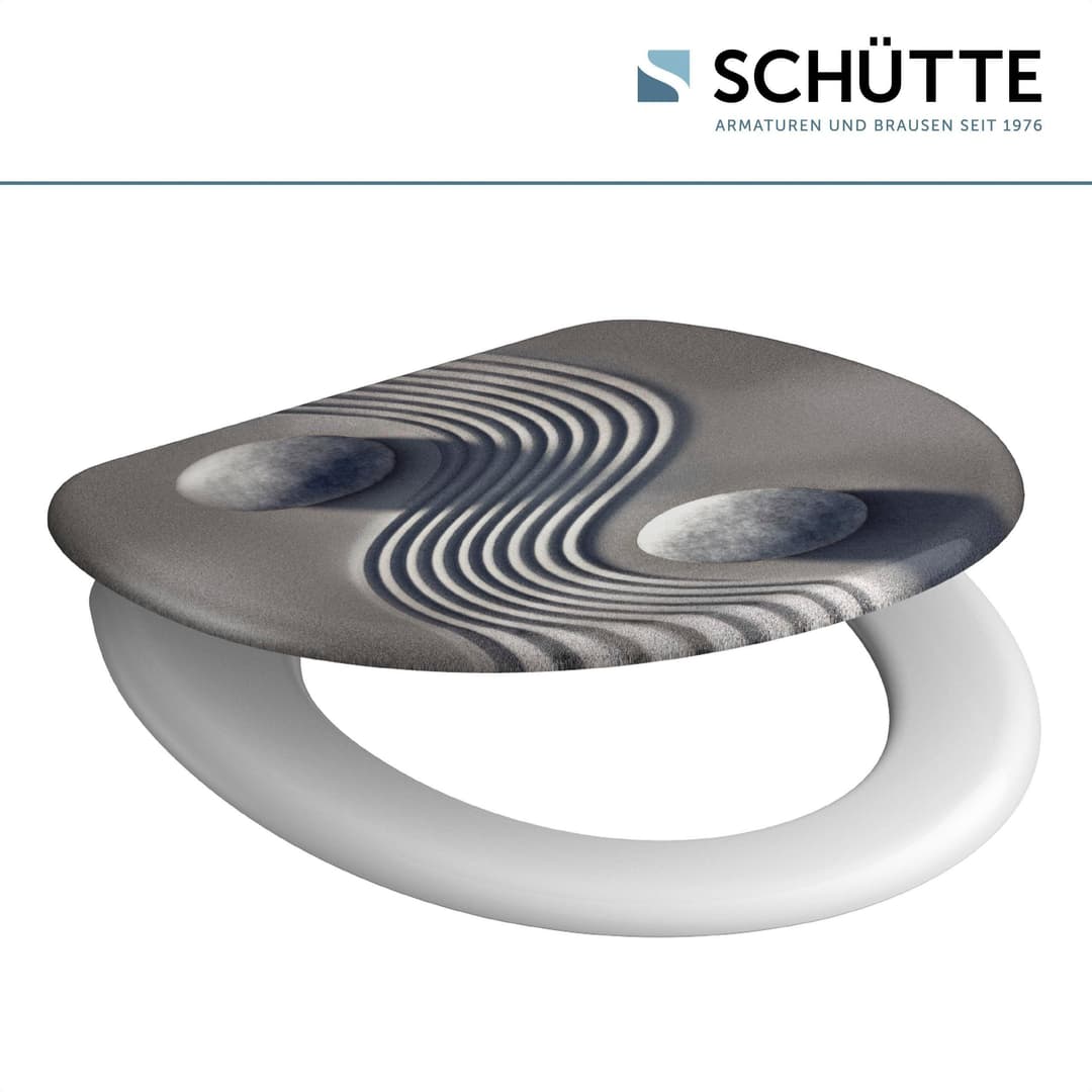 Schütte WC-Sitz Segeln | Grau