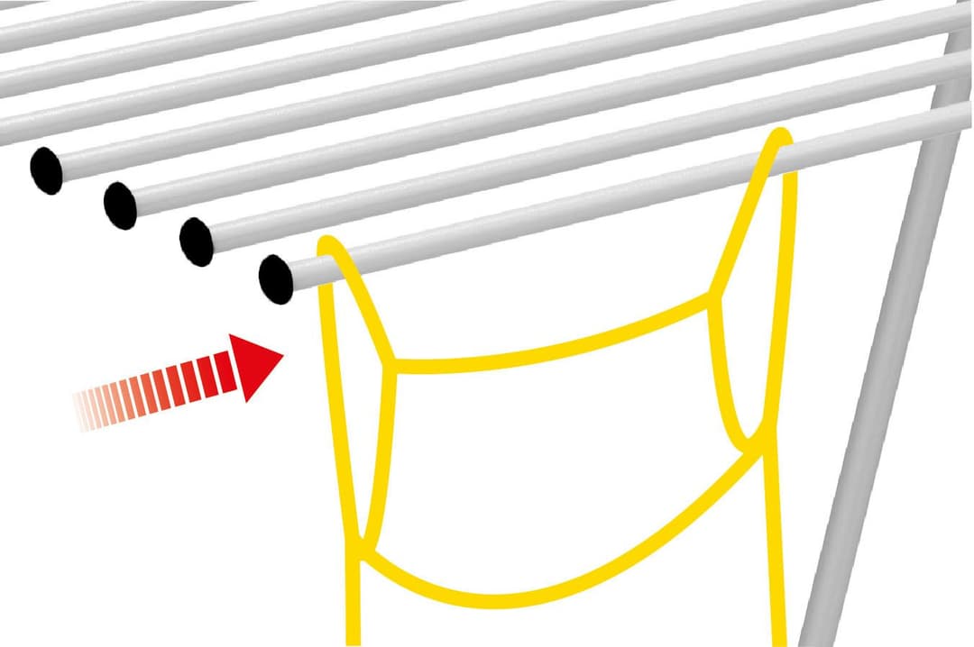 Bischof Wäscheständer Speed-Line | Weiß