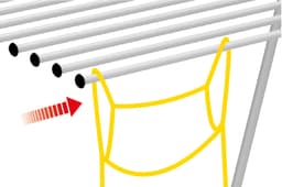 Bischof Wäscheständer Speed-Line | Weiß