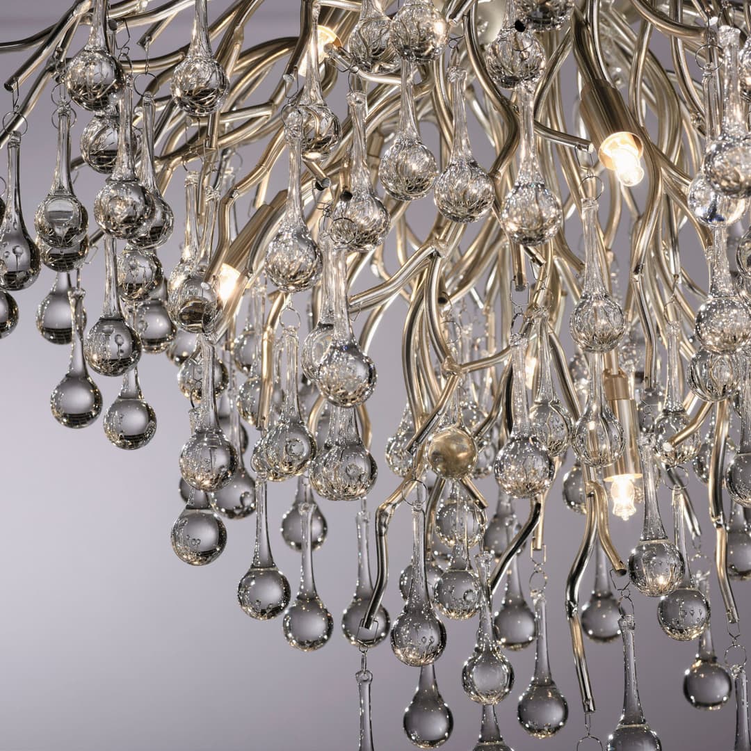 Paul Neuhaus Deckenleuchte ICICLE | Silber