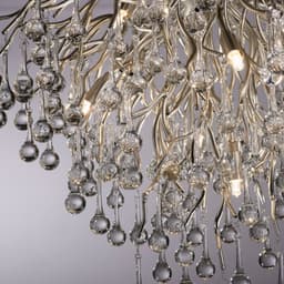 Paul Neuhaus Deckenleuchte ICICLE | Silber