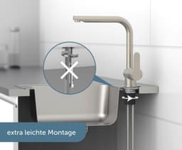 Schütte Spültischarmatur RIO | Silber