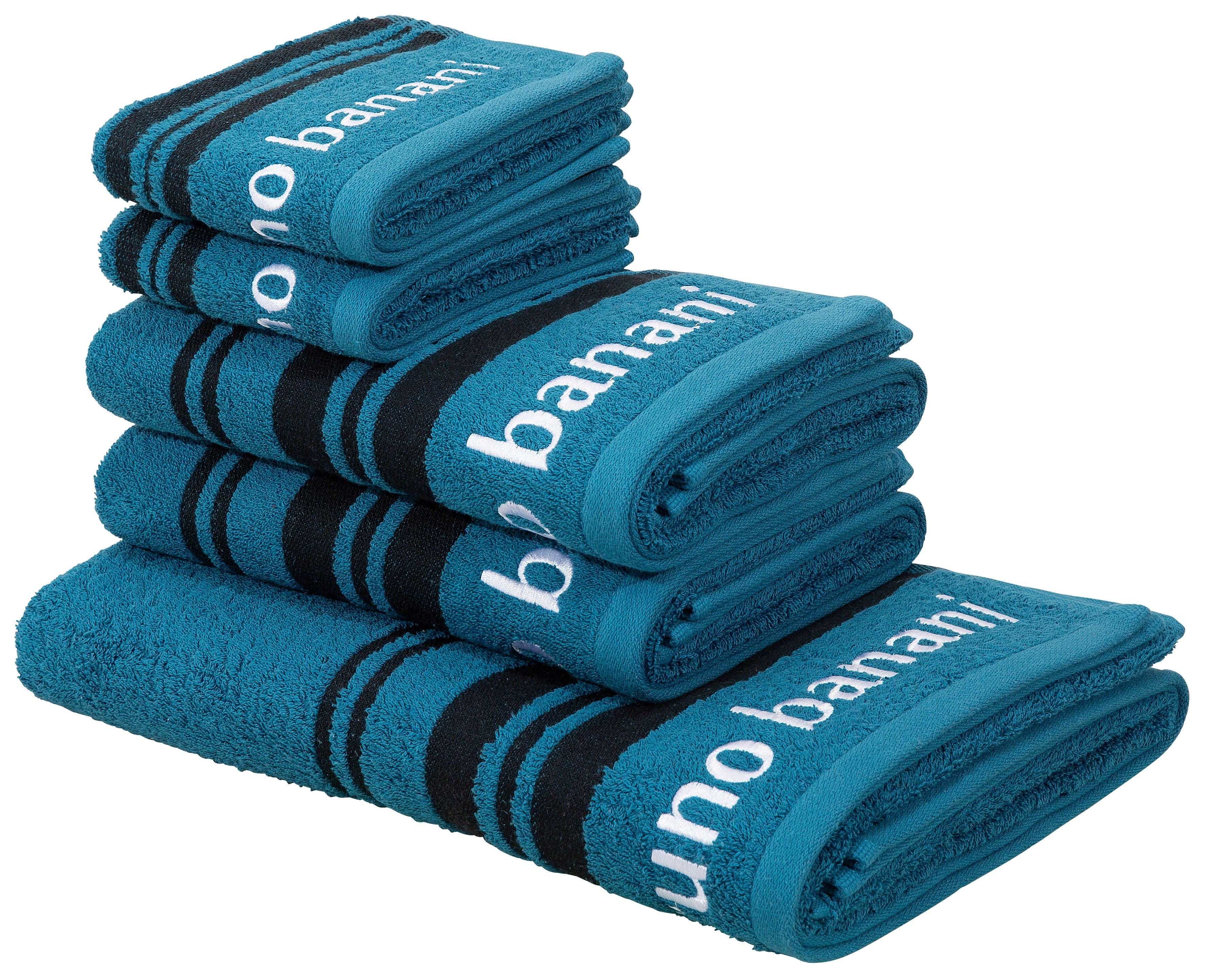 Bruno Banani Handtuch Set Daniel | Türkis