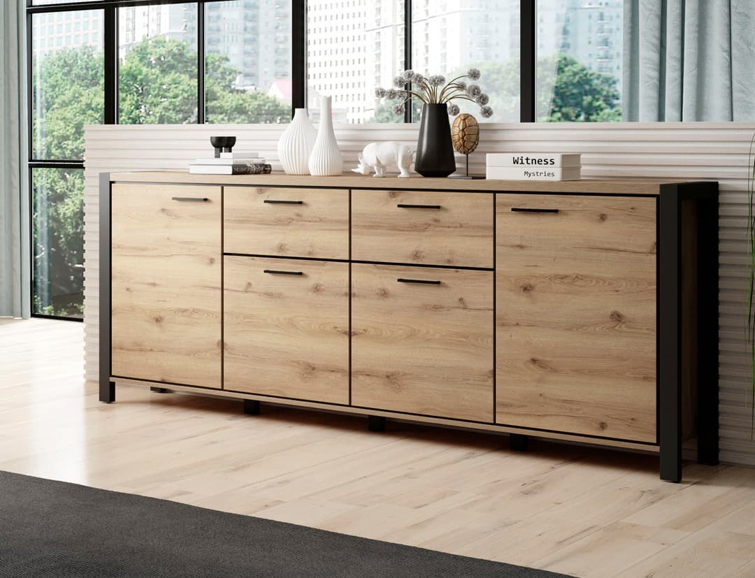 Home affaire Sideboard Aktiv | Holztöne
