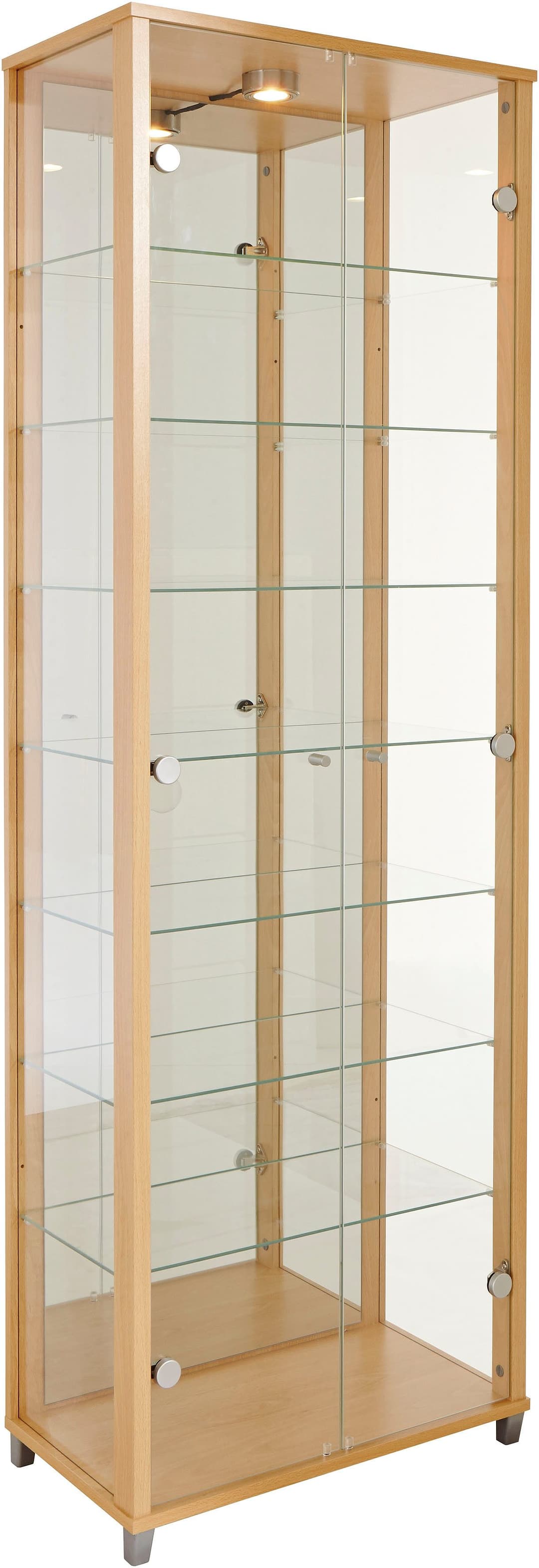 fif möbel Vitrine OPTIMA | Holztöne