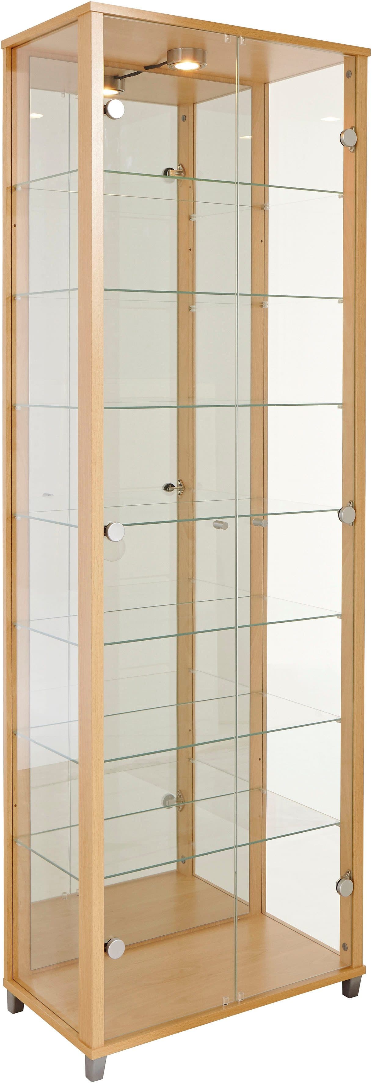 fif möbel Vitrine OPTIMA | Holztöne
