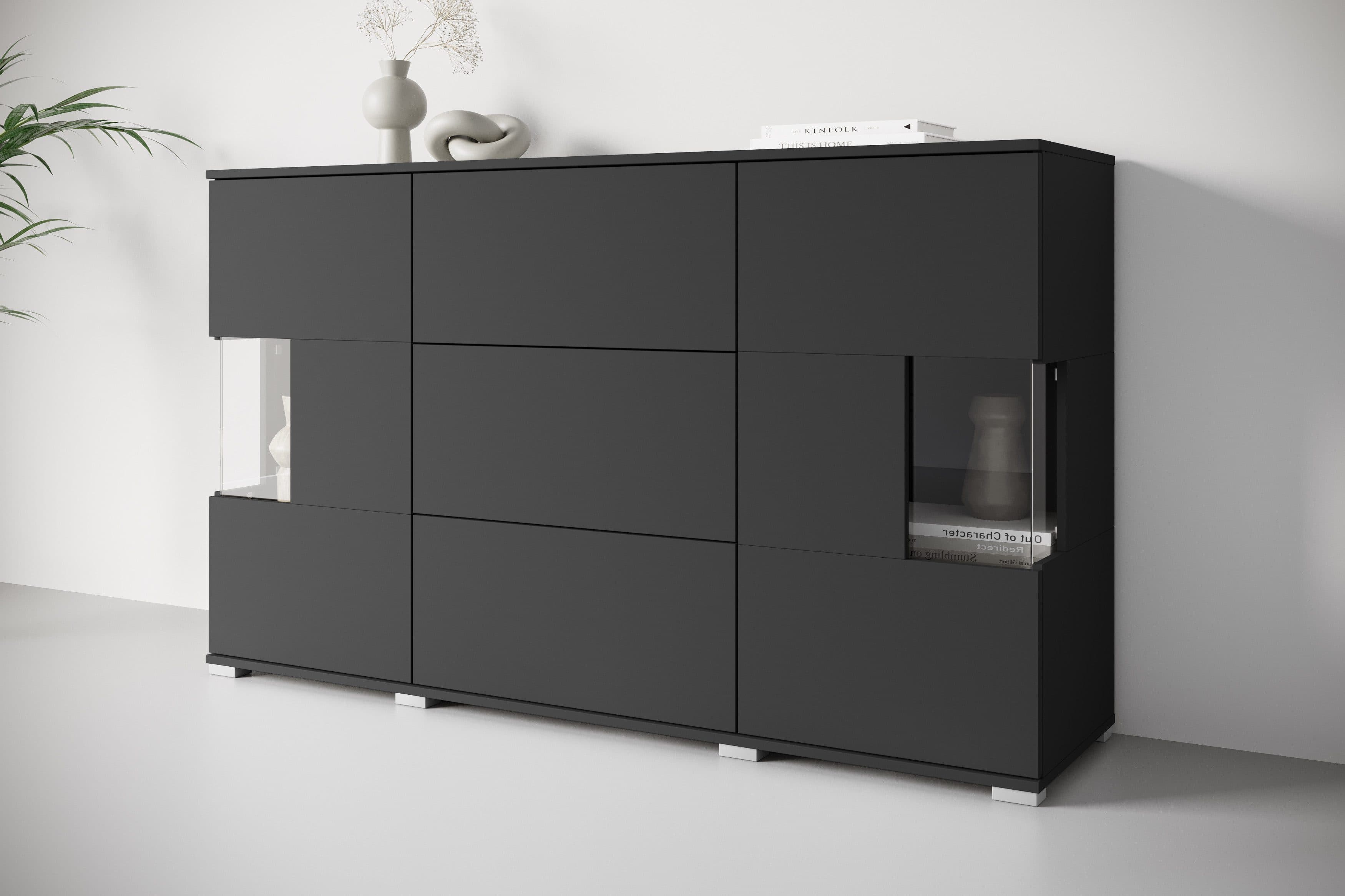OTTO home Sideboard Kenia | Schwarz
