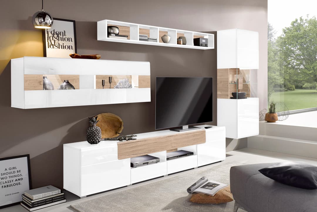 OTTO home Wandregal Toledo | Weiß
