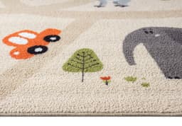 the carpet Teppich Happy Life | Beige