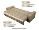 OTTO home Schlafsofa YLVAA | Beige 4