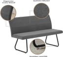 OTTO home Bank Blee | Grau 3