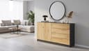 borchardt Möbel Sideboard Vaasa | Holztöne 4