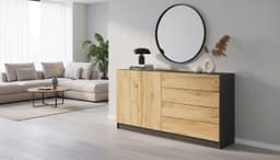 borchardt Möbel Sideboard Vaasa | Holztöne