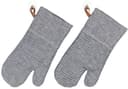 WENKO Topfhandschuhe Ada Stripes | Grau 3