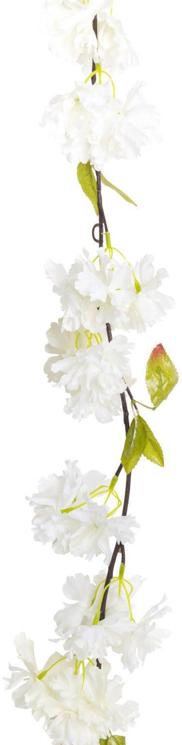 Botanic-Haus Kunstblume Kirschblütengirlande | Weiß