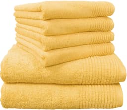 Dyckhoff Handtuch Set Brillant | Gelb