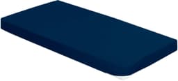 BIERBAUM Jersey Spannbettlaken | Blau