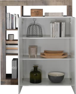 Home affaire Highboard Hamburg | Weiß