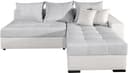 COLLECTION AB Ecksofa Josy L-Form | Grau