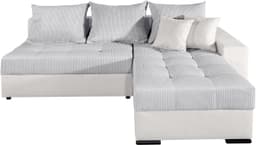 COLLECTION AB Ecksofa Josy L-Form | Grau