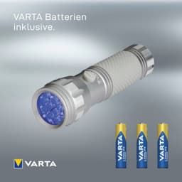 VARTA UV Licht Taschenlampe | Silber