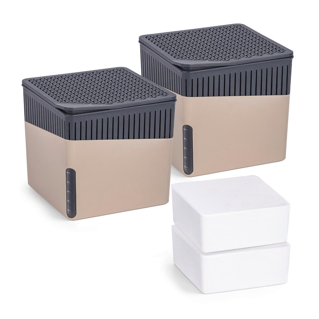 Wenko Luftentfeuchter Cube | Beige