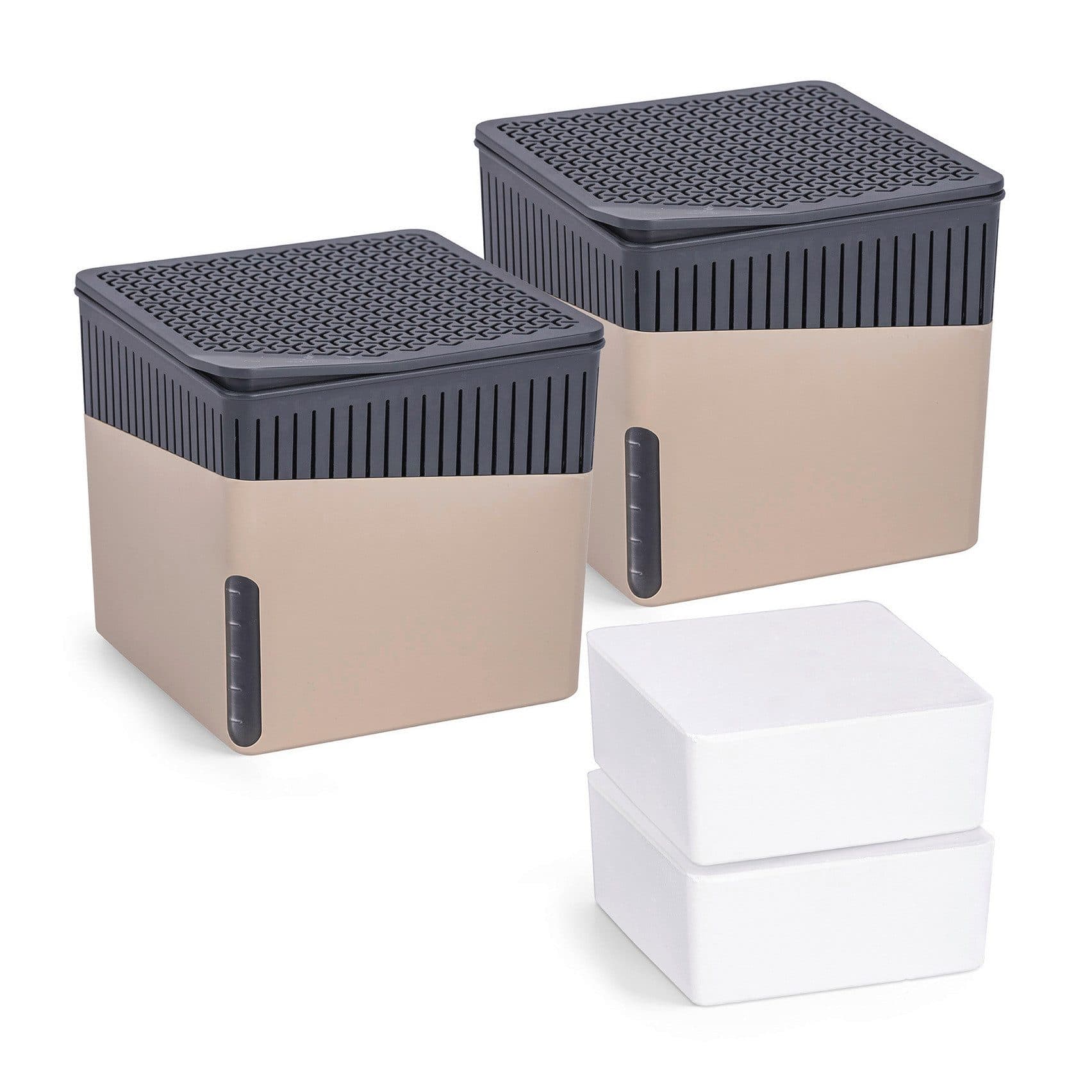 Wenko Luftentfeuchter Cube | Beige