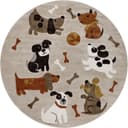 SMART KIDS Kinderteppich Rocky & Friends | Beige