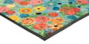 wash+dry by Kleen-Tex Fußmatte Flower Power | Mehrfarbig 5