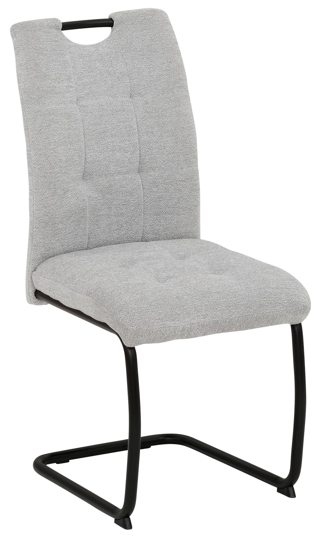 HELA Freischwinger LEONA Esszimmerstuhl | Grau
