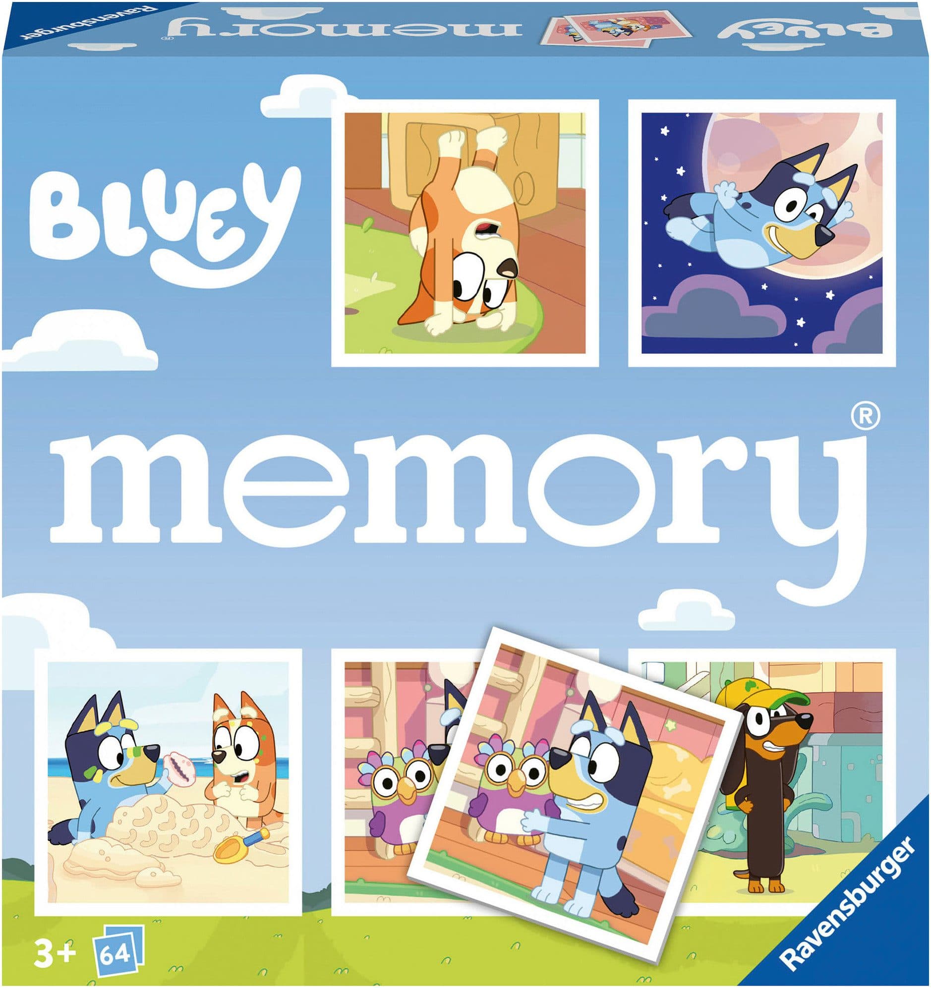Ravensburger Spiel memory® Bluey | Mehrfarbig
