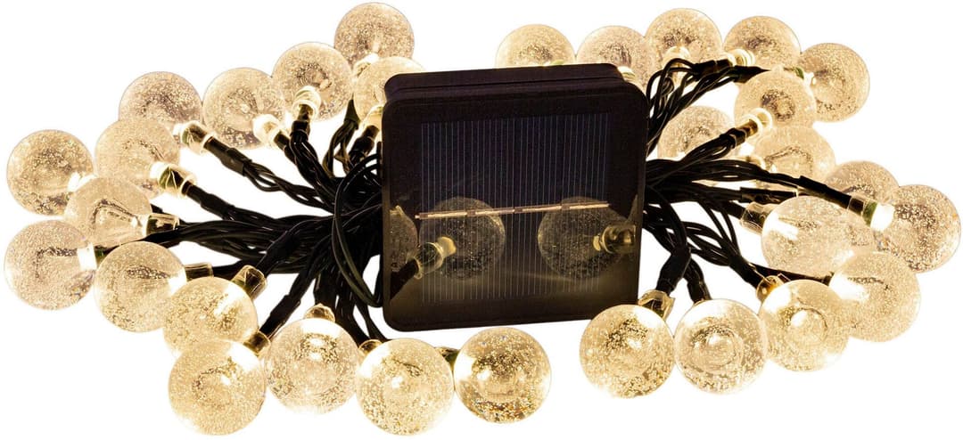 Näve LED-Lichterkette Becul | Transparent