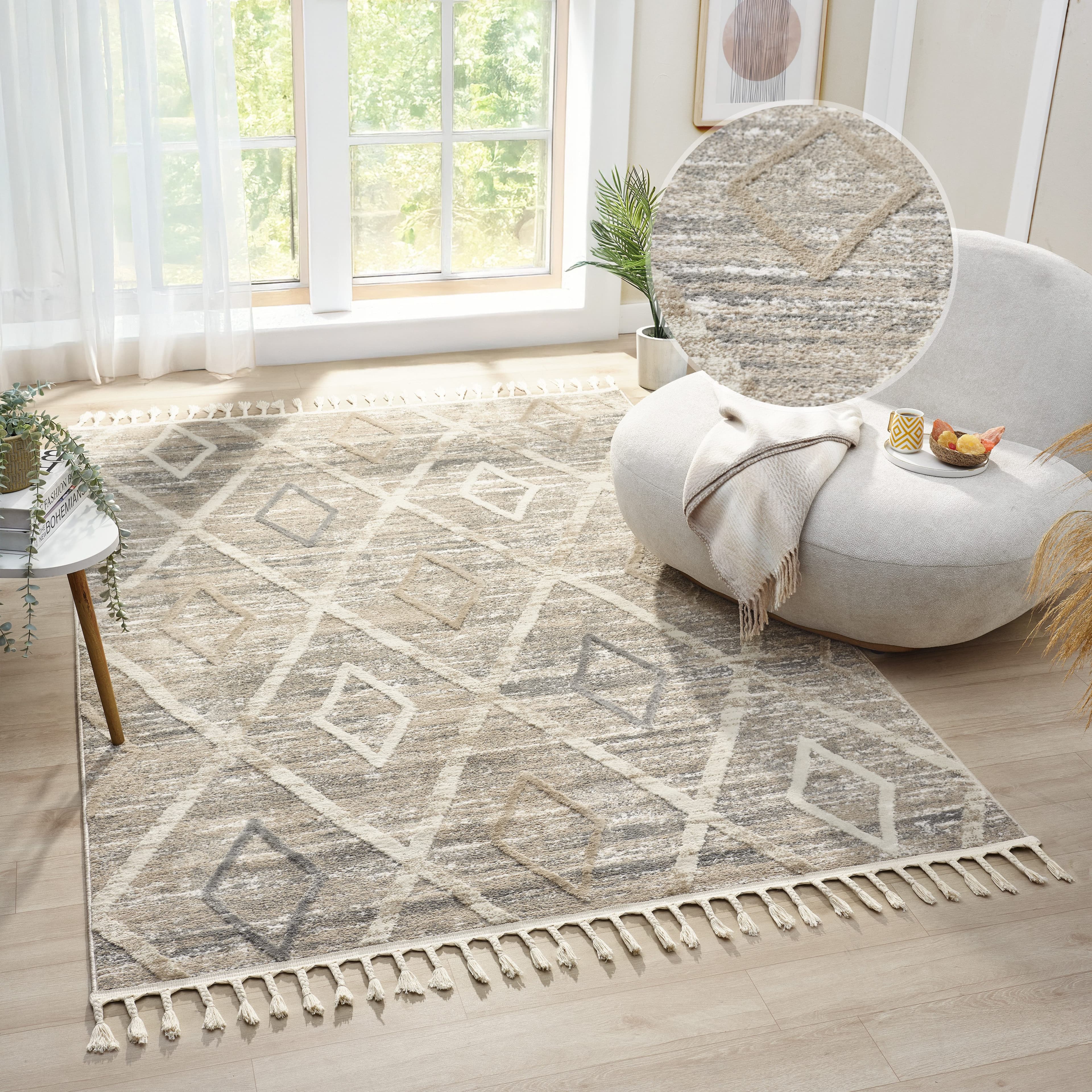 OTTO home Teppich Otilie | Braun