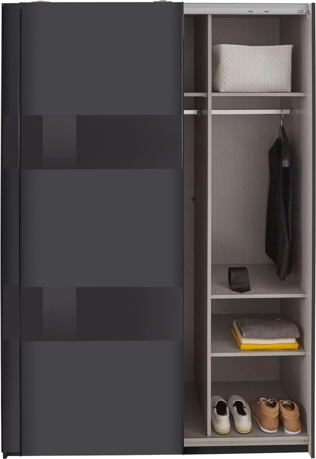 Wimex Schwebetürenschrank Altona | Grau