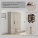 OTTO home Kleiderschrank Sylt | Beige 3