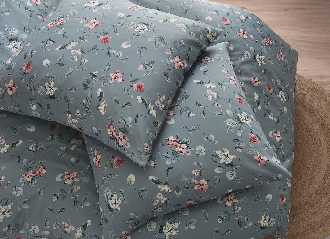 Kleine Wolke Florina Bettwäsche | Blau